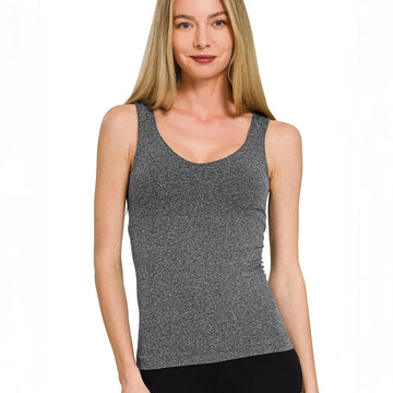 Zenana Seamless Tank w/ Bra