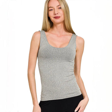 Zenana Seamless Tank w/ Bra (pads are removable)