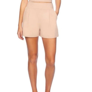 A 814. NWT Susana Monaco Pleated High Waist Shorts MSRP $128 - Size XS