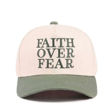 Zenana "Faith Over Fear" Hat